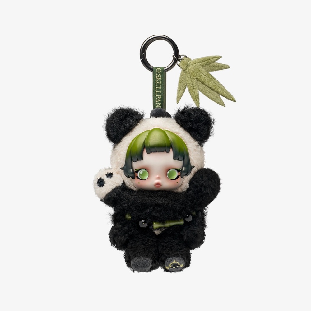 Skullpanda Lazy Panda Plush Doll Pendant - Picture 9 of 11